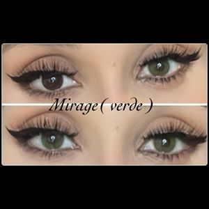 Lentes de contacto verdes